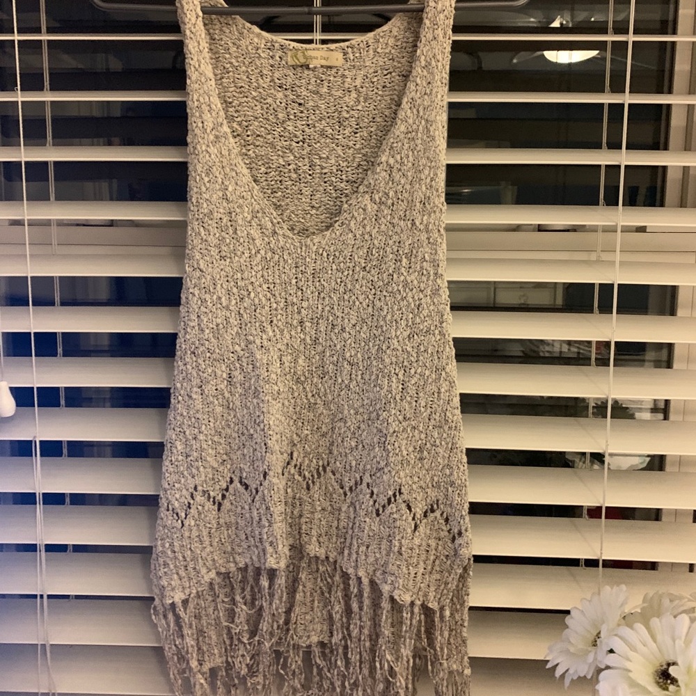Funky sweater tank